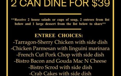 Two Can Dine for $39
